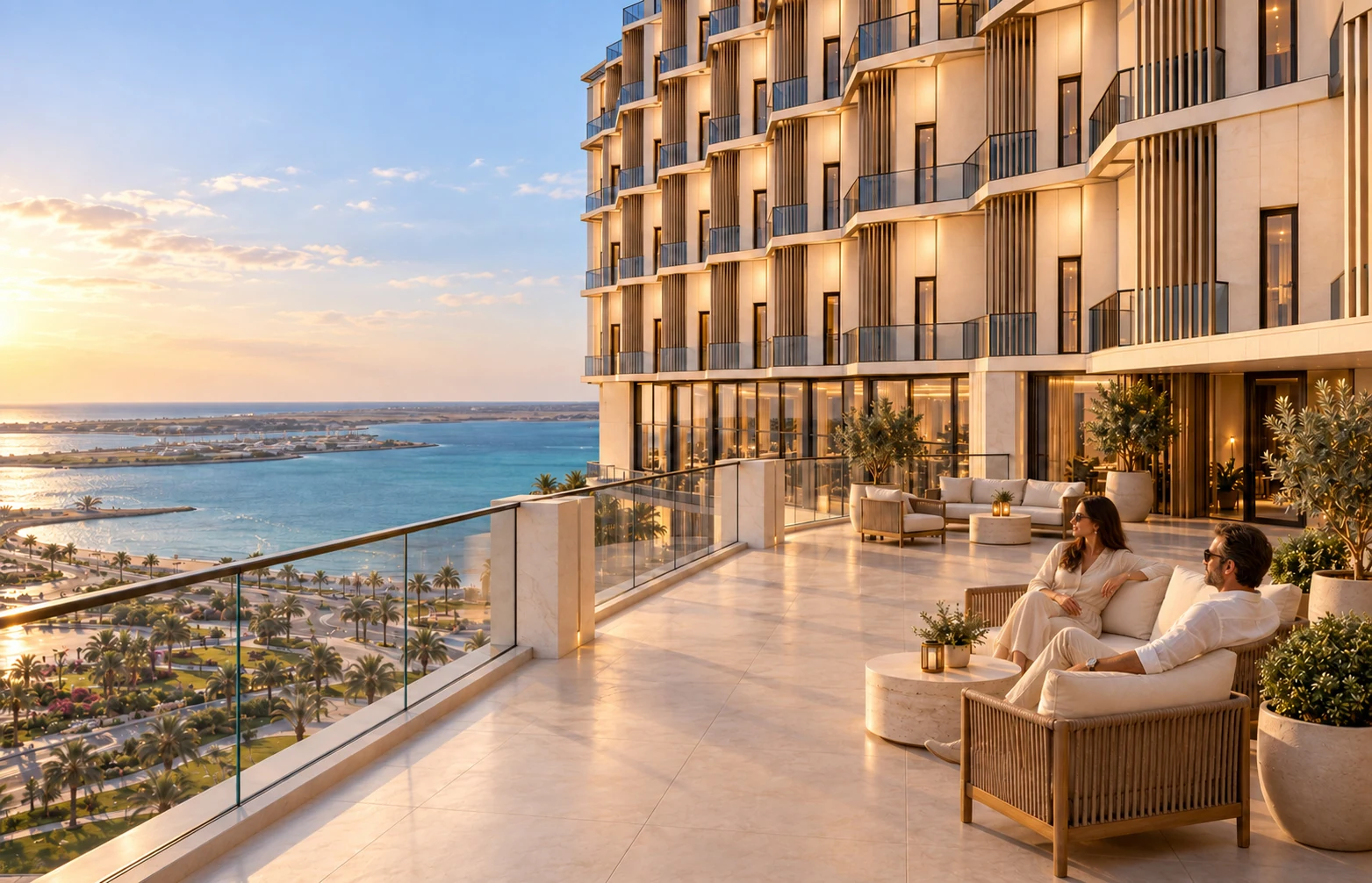 13 · Terrace and sea view