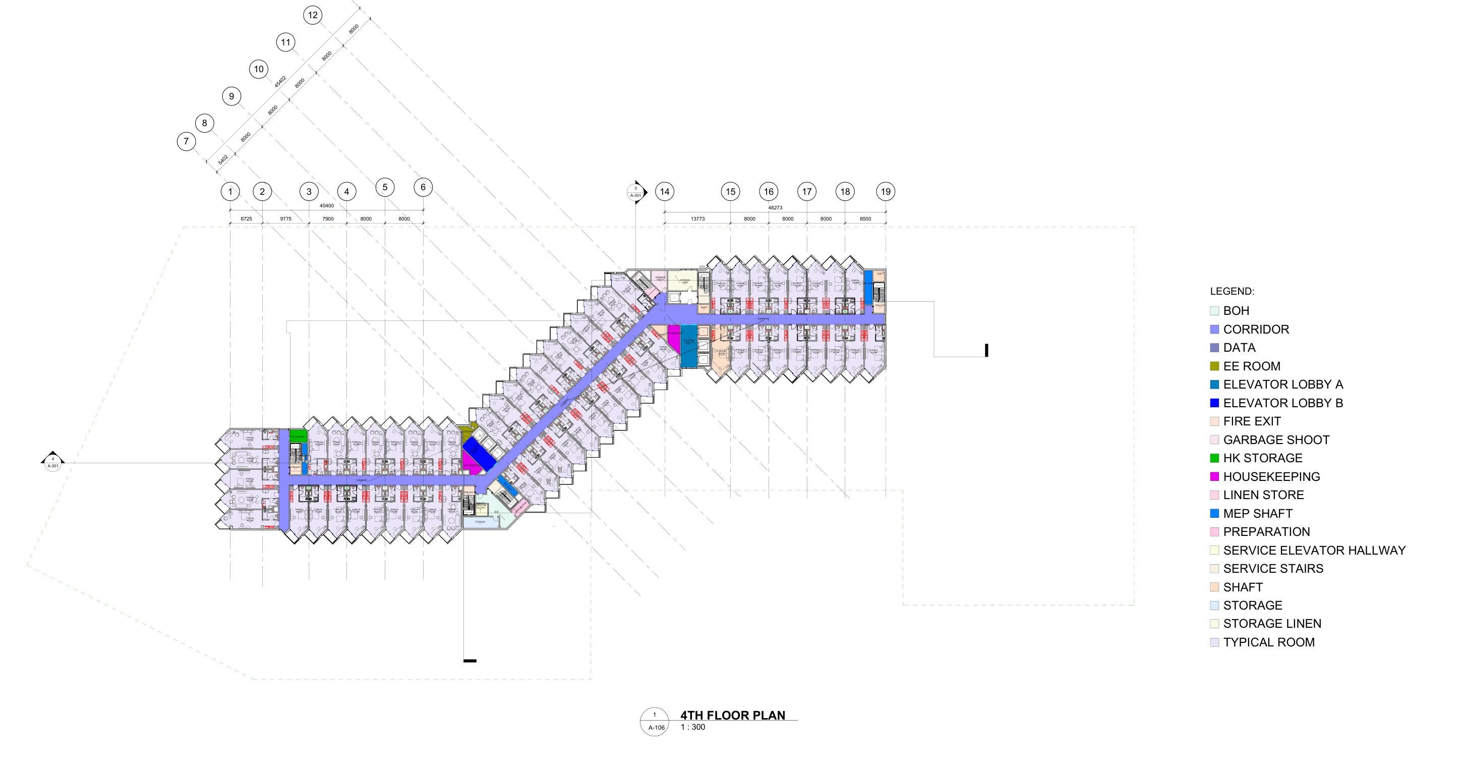 A-07 — original Revit colours retained. Enlarge to inspect the full sheet and legend.