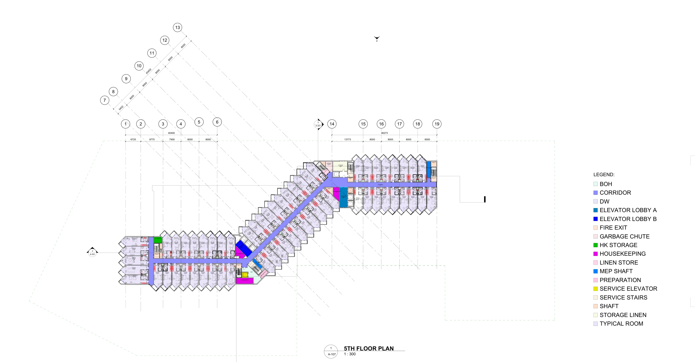 A-08 — original Revit colours retained. Enlarge to inspect the full sheet and legend.