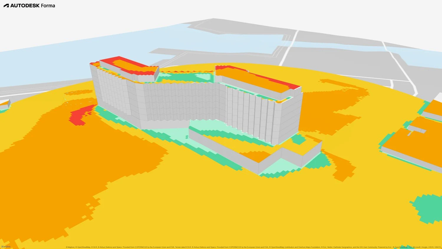 Roof-edge exposure in the supplied model.